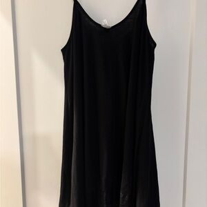 Black Sleeveless night gown